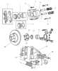 05011067AA CHRYSLER Колодки дисковые торм. перед. dodg