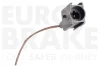 Превью - 5502221038 EUROBRAKE Комплект тормозных колодок, дисковый тормоз (фото 3)
