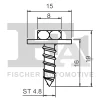 10-70001.100 FA1/FISCHER Болт