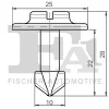 11-40085.25 FA1/FISCHER Зажим, молдинг / защитная накладка