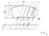 Превью - FT29001 FAST Комплект тормозных колодок, дисковый тормоз (фото 2)