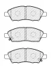 Превью - FDB5273 FERODO Комплект тормозных колодок, дисковый тормоз (фото 2)
