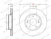 DDF3056C FERODO Тормозной диск