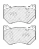 Превью - FDB5291 FERODO Комплект тормозных колодок, дисковый тормоз (фото 2)