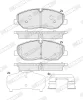 FDB5403 FERODO Комплект тормозных колодок, дисковый тормоз