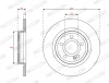 DDF3031C FERODO Тормозной диск