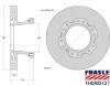 Превью - FHDI00127 FRAS-LE Тормозной диск (фото 2)