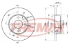Превью - BD-1815 FREMAX Тормозной диск (фото 3)