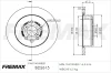 Превью - BD-2615 FREMAX Тормозной диск (фото 2)