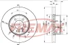 Превью - BD-3221 FREMAX Тормозной диск (фото 3)