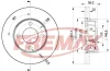 Превью - BD-4013 FREMAX Тормозной диск (фото 3)