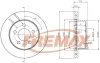 Превью - BD-5396 FREMAX Тормозной диск (фото 3)