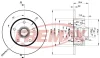 Превью - BD-5606 FREMAX Тормозной диск (фото 3)