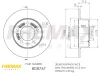 Превью - BD-8767 FREMAX Тормозной диск (фото 3)