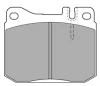 Превью - FBP-0294 FREMAX Комплект тормозных колодок, дисковый тормоз (фото 3)