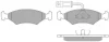 Превью - FBP-0353-01 FREMAX Комплект тормозных колодок, дисковый тормоз (фото 2)
