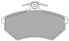 Превью - FBP-0443 FREMAX Комплект тормозных колодок, дисковый тормоз (фото 3)