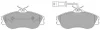 Превью - FBP-0611 FREMAX Комплект тормозных колодок, дисковый тормоз (фото 2)
