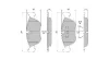Превью - FBP-0963 FREMAX Комплект тормозных колодок, дисковый тормоз (фото 2)