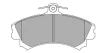 Превью - FBP-1041 FREMAX Комплект тормозных колодок, дисковый тормоз (фото 2)