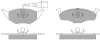 Превью - FBP-1167 FREMAX Комплект тормозных колодок, дисковый тормоз (фото 2)
