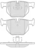 Превью - FBP-1667 FREMAX Комплект тормозных колодок, дисковый тормоз (фото 2)