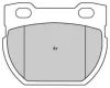Превью - FBP-1755 FREMAX Комплект тормозных колодок, дисковый тормоз (фото 2)