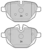 Превью - FBP-1854 FREMAX Комплект тормозных колодок, дисковый тормоз (фото 2)