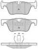 Превью - FBP-1874 FREMAX Комплект тормозных колодок, дисковый тормоз (фото 2)