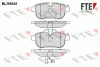 9010902 FTE Комплект тормозных колодок, дисковый тормоз