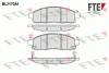 9010689 FTE Комплект тормозных колодок, дисковый тормоз