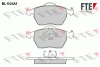 9010230 FTE Комплект тормозных колодок, дисковый тормоз
