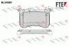 9010923 FTE Комплект тормозных колодок, дисковый тормоз