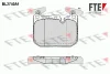 9010954 FTE Комплект тормозных колодок, дисковый тормоз