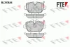 9010623 FTE Комплект тормозных колодок, дисковый тормоз