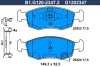 B1.G120-2347.2 GALFER Комплект тормозных колодок, дисковый тормоз