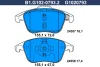 B1.G102-0793.2 GALFER Комплект тормозных колодок, дисковый тормоз