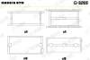 H095/6 STD GLYCO Подшипник коленвала