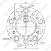 Превью - GH35190A GMB Ступица колеса (фото 2)