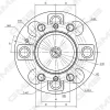 Превью - GH35130 GMB Ступица колеса (фото 2)