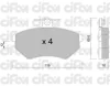 Превью - 822-050-0 CIFAM Комплект тормозных колодок, дисковый тормоз (фото 2)