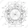 Превью - GH34980T GMB Ступица колеса (фото 2)
