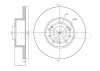 Превью - 800-161 CIFAM Тормозной диск (фото 2)
