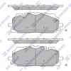 SP4117 HIQ Комплект тормозных колодок, дисковый тормоз