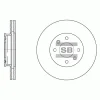 SD1156 HIQ Тормозной диск