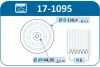 Превью - 17-1095 IJS GROUP Ременный шкив, коленчатый вал (фото 2)