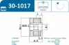 Превью - 30-1017 IJS GROUP Механизм свободного хода генератора (фото 2)