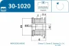 Превью - 30-1020 IJS GROUP Механизм свободного хода генератора (фото 2)