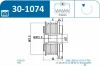 Превью - 30-1074 IJS GROUP Механизм свободного хода генератора (фото 2)