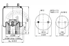 4157 N P05 CONTITECH Пневмопод. со стак. 1шп.m12 1шпилька-штуц.m22/m12 поршень пластик 2отв.m12 ror,weweler